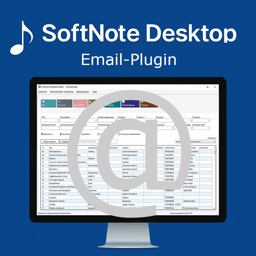 SoftNote Desktop Email-Plugin