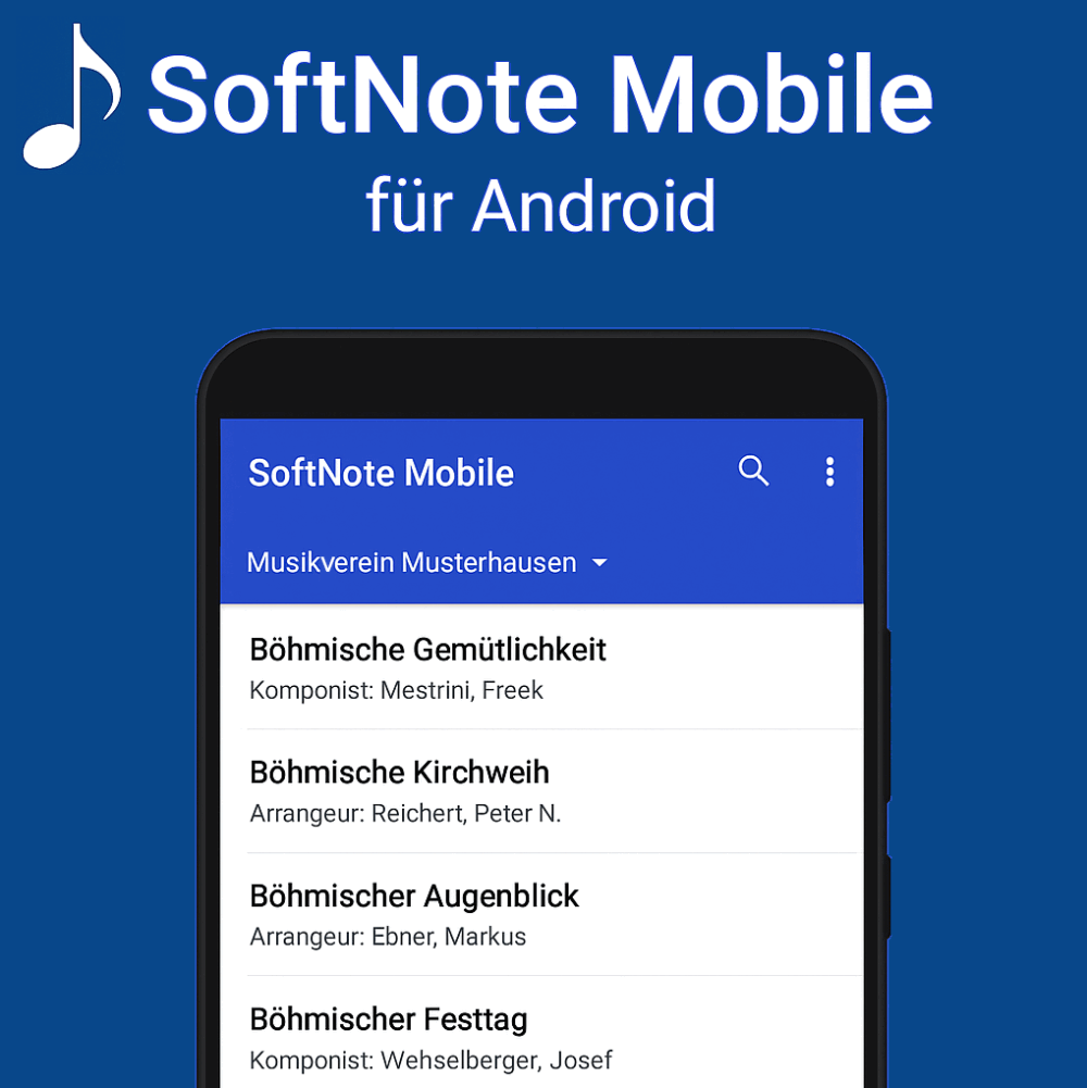 SoftNote Mobile App für Android